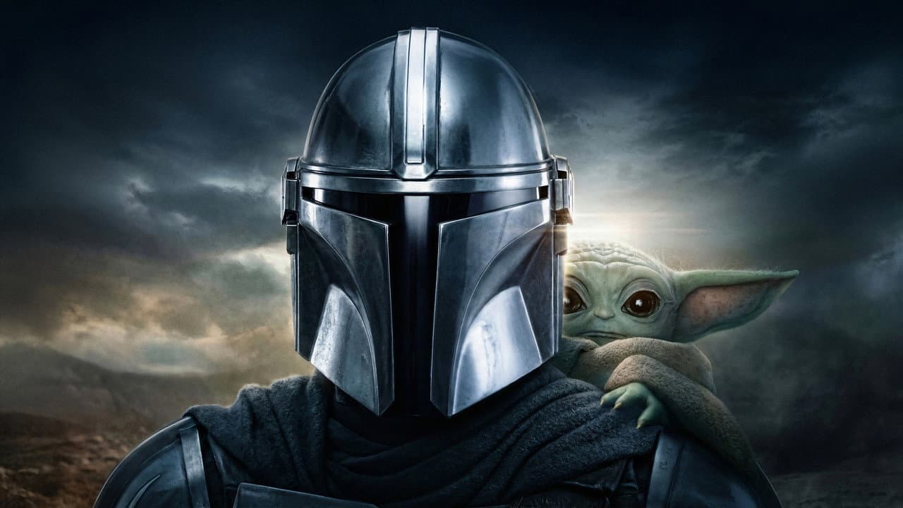Star Wars: The Mandalorian and Grogu backdrop